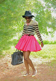 Twirly Neon and Stripes