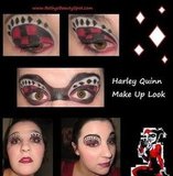 Harley Quinn Inspired Make Up Look