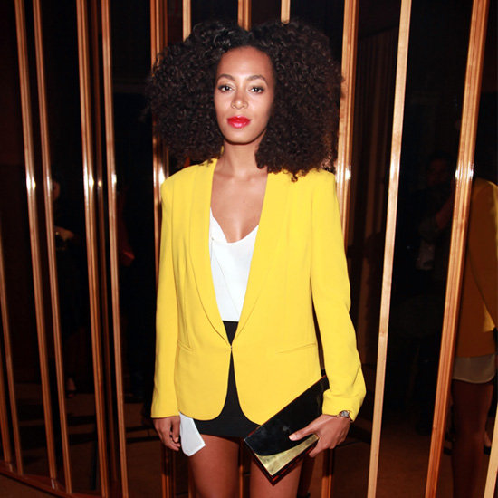 Celebrities in Yellow Blazers Celebrities in Yellow Blazers