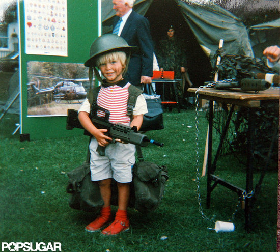 Robert had a taste for dressing up in costumes as a kid. Robert had a taste for dressing up in costumes as a kid.