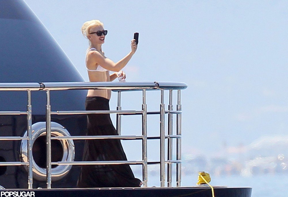 Gwen Stefani snapped a photo of the view from her yacht in Cannes in May 2011.
Gwen Stefani snapped a photo of the view from her yacht in Cannes in May 2011.