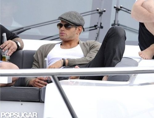 Kellan Lutz lounged on the deck of a boat in the Sydney harbor in April 2012.
Kellan Lutz lounged on the deck of a boat in the Sydney harbor in April 2012.