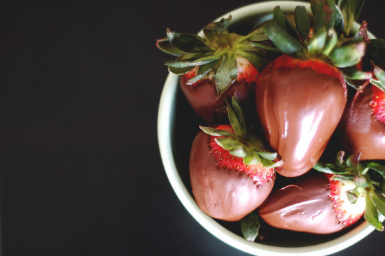 Chocolate-Covered Strawberries Chocolate-Covered Strawberries