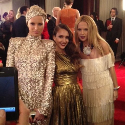 Karolina Kurkova, Jessica Alba, and Rachel Zoe made a stylish trio at the Met Gala.
Karolina Kurkova, Jessica Alba, and Rachel Zoe made a stylish trio at the Met Gala.