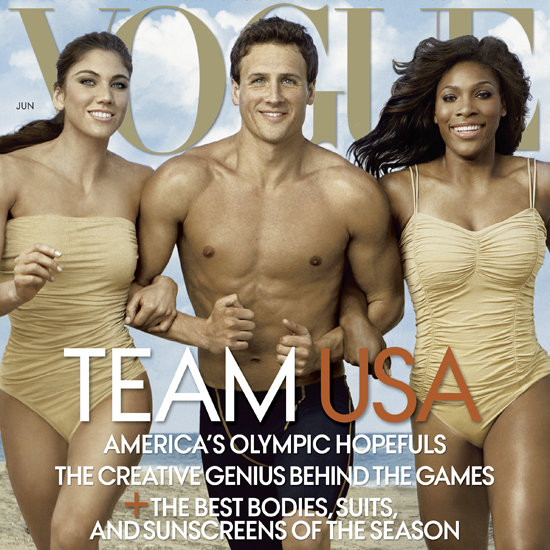 Vogue Olympic Athletes Cover June 2012 Vogue Olympic Athletes Cover June 2012