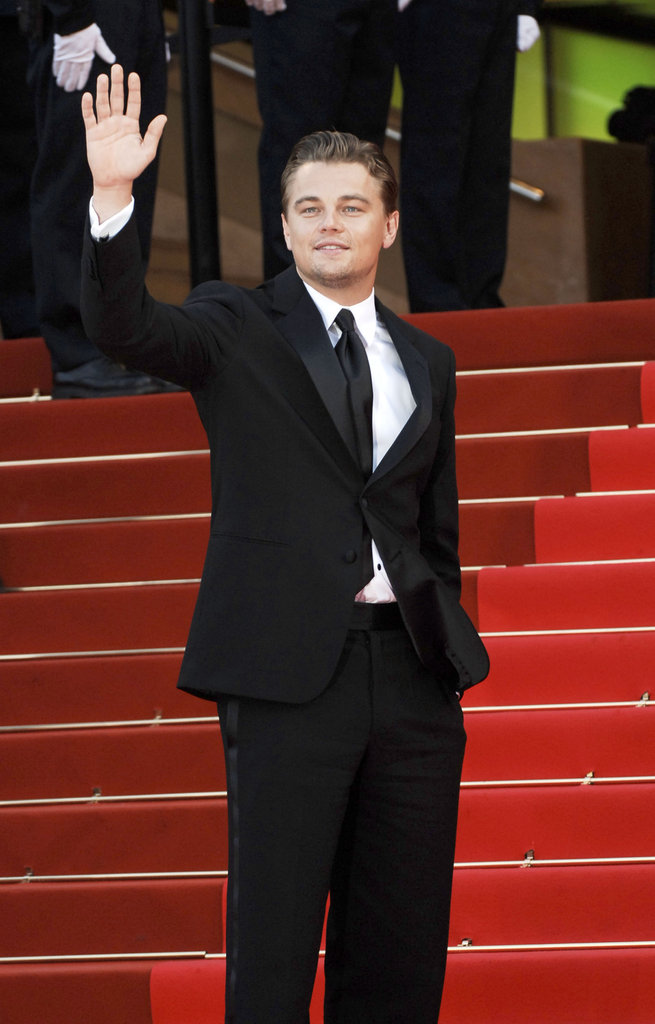 Leonardo DiCaprio waved during the No Country For Old Men premiere in 2007.
Leonardo DiCaprio waved during the No Country For Old Men premiere in 2007.