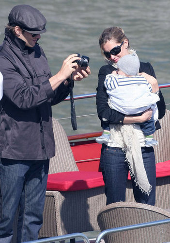 Gisele Bundchen and Tom Brady took a boat ride in Paris in 2010, and took sweet photos of their baby son Benjamin.
Gisele Bundchen and Tom Brady took a boat ride in Paris in 2010, and took sweet photos of their baby son Benjamin.