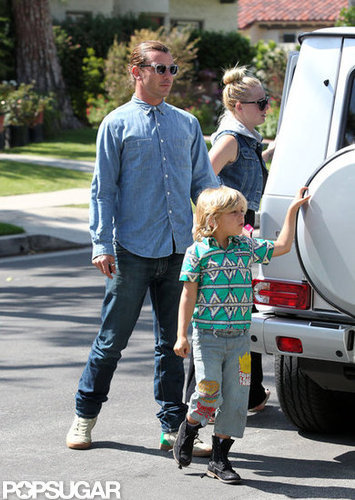 Gavin Rossdale spent Mother's Day with family in LA.
Gavin Rossdale spent Mother's Day with family in LA.