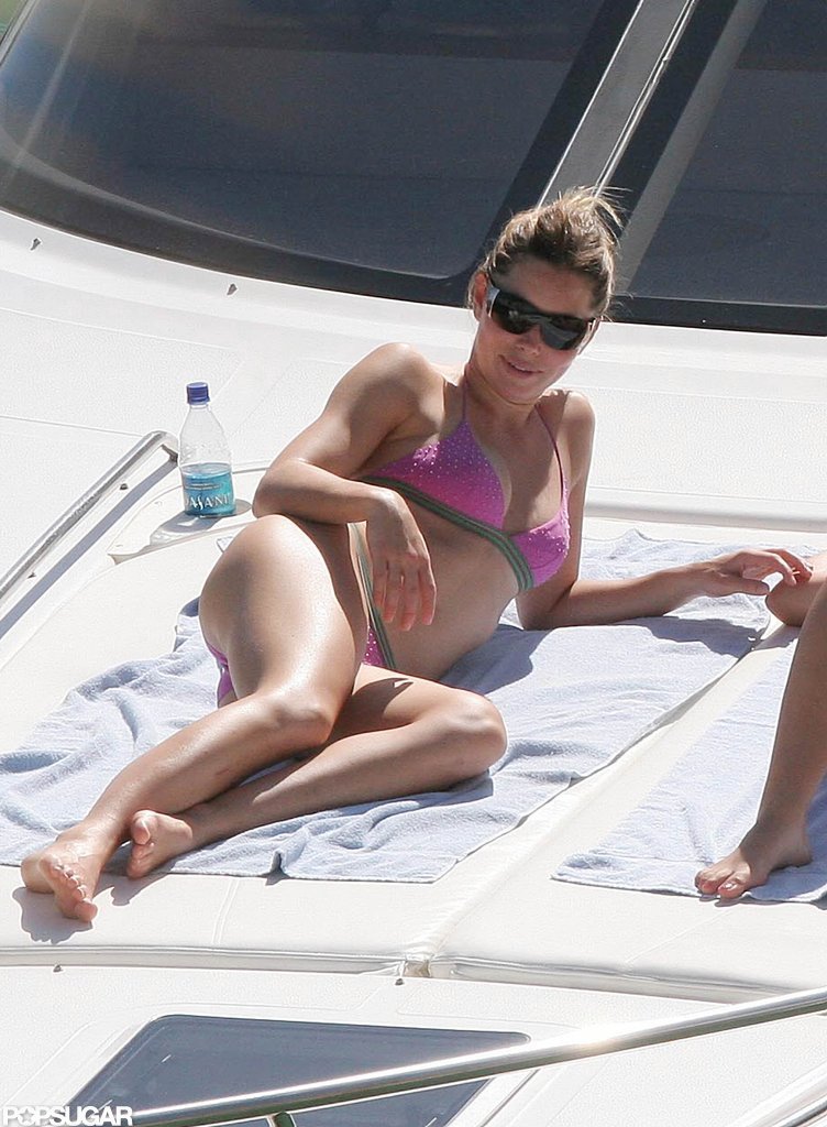 Jessica Biel got some sun while on a yacht in Puerto Rico with Derek Jeter in 2007.
Jessica Biel got some sun while on a yacht in Puerto Rico with Derek Jeter in 2007.