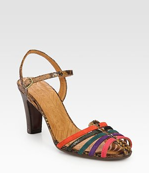 The multicolored straps and sweet silhouette have a fun retro sensibility. Add them to your midiskirts and fit-and-flare dresses to further the vibe.
Kandi Multicolored Suede & Leather Slingback Sandals ($90)
The multicolored straps and sweet silhouette have a fun retro sensibility. Add them to your midiskirts and fit-and-flare dresses to further the vibe.
Kandi Multicolored Suede & Leather Slingback Sandals ($90)