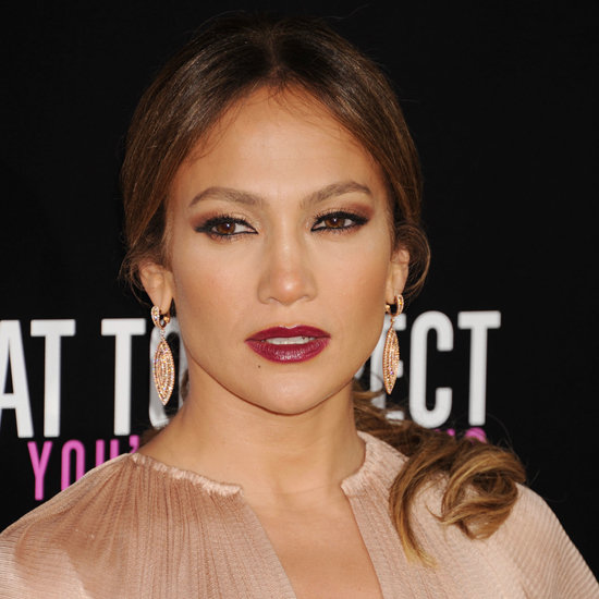 Jennifer Lopez's Dark Lipstick Look