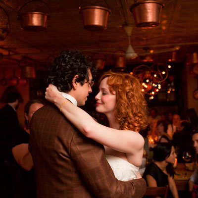 Geoffrey Arend and Christina Hendricks’s First Dance