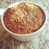 Banana Baked Oatmeal for one