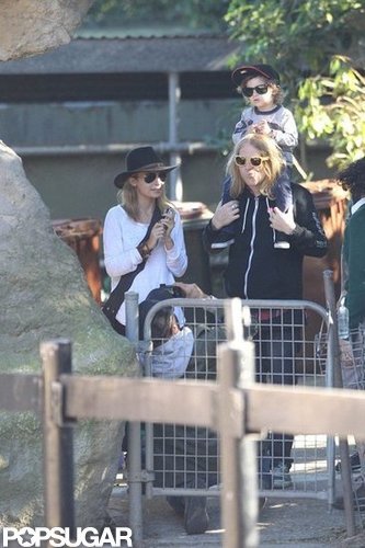 Nicole Richie and Joel Madden Take Their Little Ones to the Sydney Zoo Nicole Richie and Joel Madden Take Their Little Ones to the Sydney Zoo