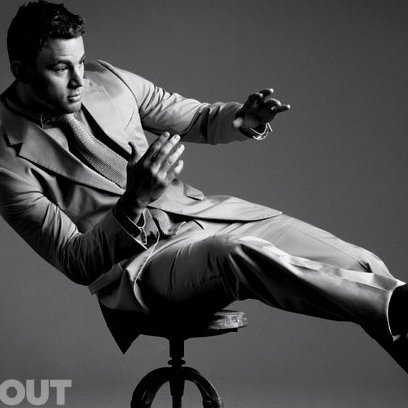 Channing Tatum Pictures in Out Magazine