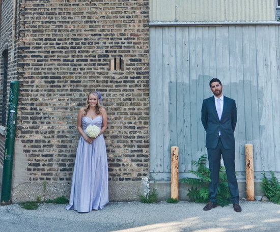 We can't get over how adorable this shot of just-married We can't get over how adorable this shot of just-married