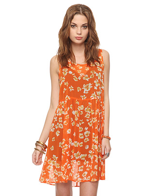 Add woven wedges to dress this look up for cocktails or an afternoon wedding.
Forever 21 Sheer Floral Dress ($18)
Add woven wedges to dress this look up for cocktails or an afternoon wedding.
Forever 21 Sheer Floral Dress ($18)