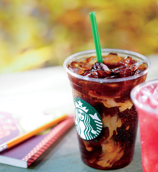 Iced Coffee With Milk and Flavored Syrup Iced Coffee With Milk and Flavored Syrup