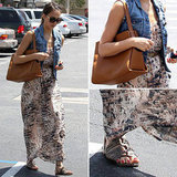 Jessica Alba Gives Her Maxi the Cool-Girl Denim Treatment 