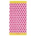 PB Teen Ikat Dot Pink Beach Towel ($24)