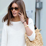 Olivia Palermo's Polished Dog-Walking Street Style Olivia Palermo's Polished Dog-Walking Street Style