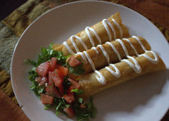 Chorizo & Potato Flautas