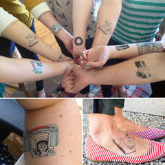 Temporary Camera Tattoos