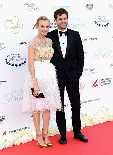Diane and Josh made a gorgeous entrance at the Nights in Monaco reception, with Diane in an ultraglamorous feather-skirted Prabal Gurung confection.
Diane and Josh made a gorgeous entrance at the Nights in Monaco reception, with Diane in an ultraglamorous feather-skirted Prabal Gurung confection.