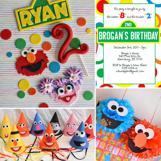 A Sesame Street-Themed Party A Sesame Street-Themed Party