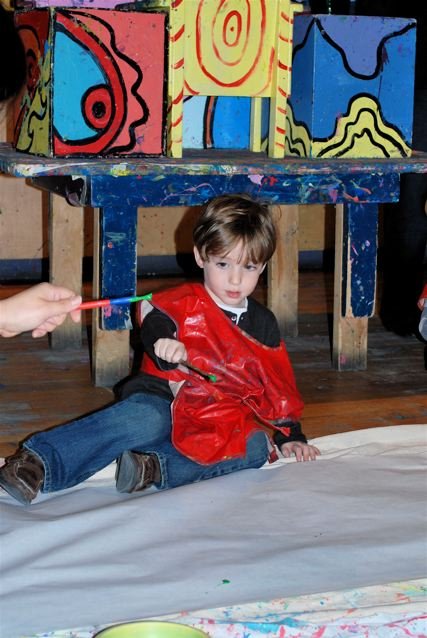 A Jackson Pollock Party A Jackson Pollock Party