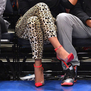 Celebs Wearing Christian Louboutin Clear Cap-Toe Pumps
