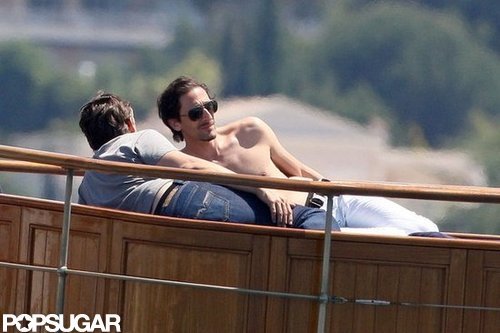 Shirtless Adrien Brody Soaks Up the Sun at Sea in Cannes Shirtless Adrien Brody Soaks Up the Sun at Sea in Cannes
