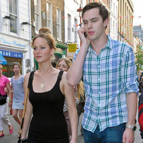 Jennifer Lawrence and Boyfriend in London Pictures