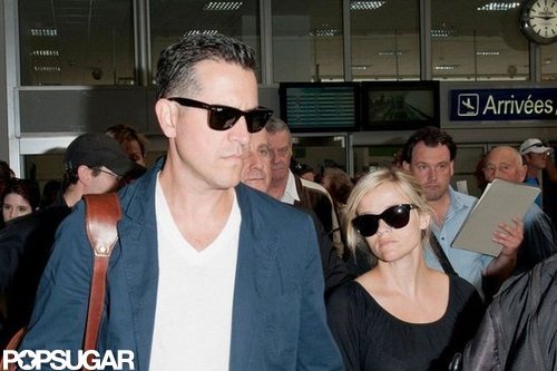 Reese Witherspoon Touches Down in Cannes With Jim Toth Reese Witherspoon Touches Down in Cannes With Jim Toth