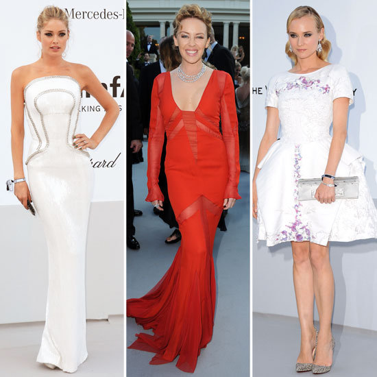 Celebrity Red Carpet Round-Up from the amfAR gala at the 2012 Cannes Film Festival: Kim Kardashian, Diane Kruger + Models Galore Celebrity Red Carpet Round-Up from the amfAR gala at the 2012 Cannes Film Festival: Kim Kardashian, Diane Kruger + Models Galore