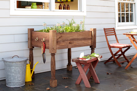 Get your kitchen garden going with this raised herb garden planter.
Source: This Old House
Get your kitchen garden going with this raised herb garden planter.
Source: This Old House