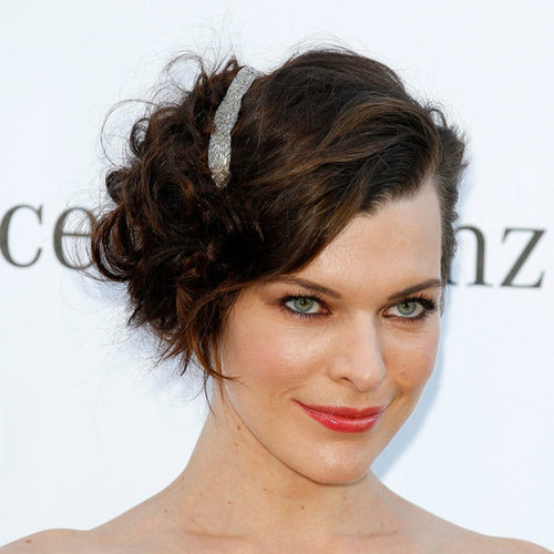 Milla Jovovich at the amfAR Gala Milla Jovovich at the amfAR Gala