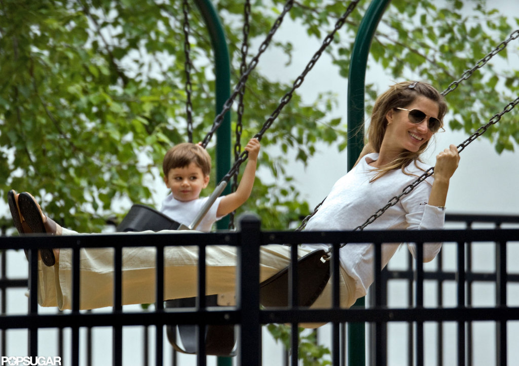 Gisele and Benjamin Swing Into the Holiday Weekend Gisele and Benjamin Swing Into the Holiday Weekend