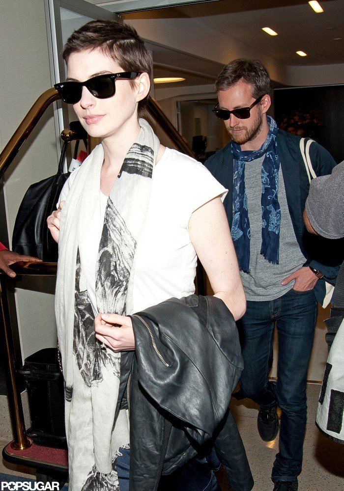 Anne Hathaway and Adam Shulman Stick Close From Coast to Coast Anne Hathaway and Adam Shulman Stick Close From Coast to Coast
