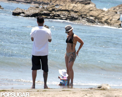 Bikini-Clad Pink Hangs at the Beach Over the Weekend Bikini-Clad Pink Hangs at the Beach Over the Weekend