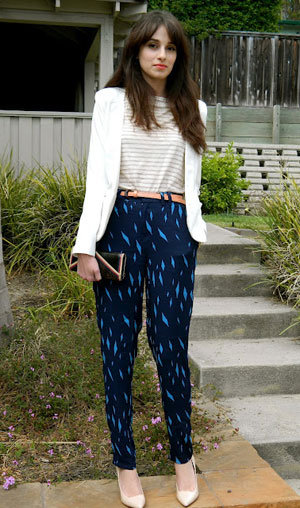 printed pajama pants