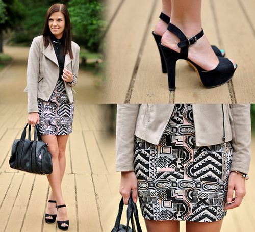Update your nine-to-five look with tribal prints and a neutral topper.
Photo courtesy of Lookbook.nu
Update your nine-to-five look with tribal prints and a neutral topper.
Photo courtesy of Lookbook.nu