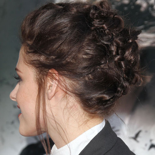 Kristen Stewart's Braided Hairstyle