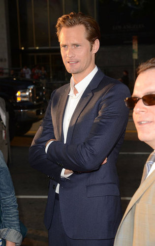 Alexander Skarsgard arrived at the event looking handsome as ever.
Alexander Skarsgard arrived at the event looking handsome as ever.