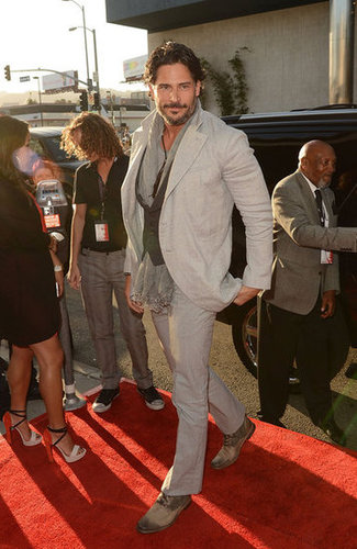 Joe Manganiello walked onto the red carpet for the event in Hollywood.
Joe Manganiello walked onto the red carpet for the event in Hollywood.