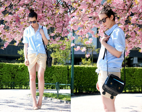 Anchor a flirty skirt with a classic oxford for office hours and beyond.
Photo courtesy of Lookbook.nu
Anchor a flirty skirt with a classic oxford for office hours and beyond.
Photo courtesy of Lookbook.nu