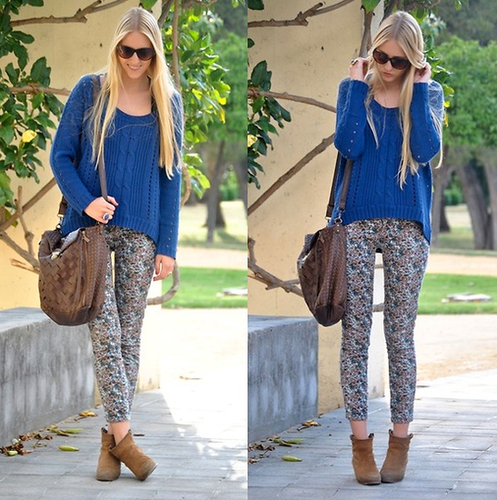 We love this cool-girl mix of bold color, pattern, and staple booties.
Photo courtesy of Lookbook.nu
We love this cool-girl mix of bold color, pattern, and staple booties.
Photo courtesy of Lookbook.nu