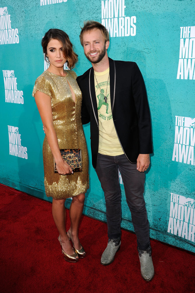 Nikki Reed arrived with her husband Paul McDonald on the red carpet at the MTV Movie Awards. Nikki Reed arrived with her husband Paul McDonald on the red carpet at the MTV Movie Awards.