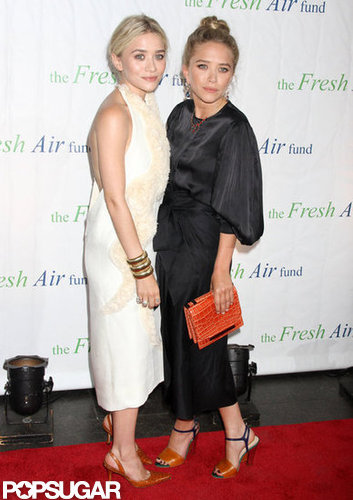 Mary-Kate Olsen and Ashley Olsen stepped out in NYC for the Fresh Air Fund's Spring Gala.
Mary-Kate Olsen and Ashley Olsen stepped out in NYC for the Fresh Air Fund's Spring Gala.