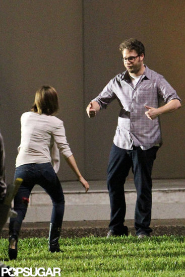 Seth Rogan and Emma Watson had fun filming The End of the World in New Orleans.
Seth Rogan and Emma Watson had fun filming The End of the World in New Orleans.